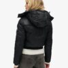 Crop Hooded Fuji Jacket