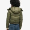 Crop Hooded Fuji Jacket
