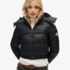 Crop Hooded Fuji Jacket