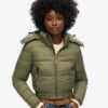 Crop Hooded Fuji Jacket