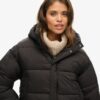 Cropped Cocoon Puffer Jacket