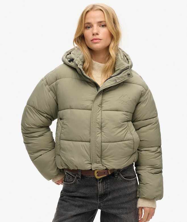 Cropped Cocoon Puffer Jacket Cropped Cocoon Puffer Jacket