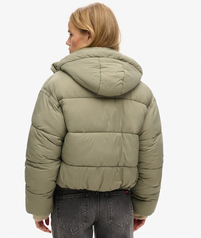 Cropped Cocoon Puffer Jacket Cropped Cocoon Puffer Jacket