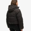 Cropped Cocoon Puffer Jacket