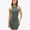Cross Back Mini Bodycon Dress