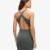 Cross Back Mini Bodycon Dress