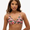Cross Back Triangle Bikini Top