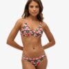 Cross Back Triangle Bikini Top