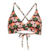 Cross Back Triangle Bikini Top