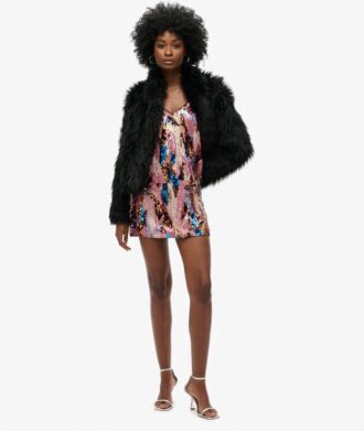 Deco Sequin Mini Dress