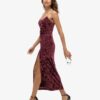 Diamonte Velvet Maxi Dress
