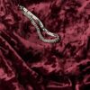 Diamonte Velvet Maxi Dress