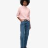 Drop Shoulder Cable Roll Neck Jumper