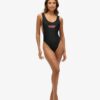 Elastic Scoop Back Swimsuit