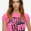 Embellished Punk Cap Sleeve T-Shirt