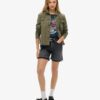 Embellished Varsity Relaxed T-Shirt Embellished Varsity Relaxed T-Shirt