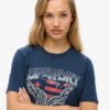 Embellished Varsity Relaxed T-Shirt Embellished Varsity Relaxed T-Shirt