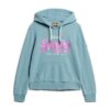 Embellished Vintage Logo Graphic Hoodie