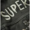 Embellished Workwear Crop Jacket