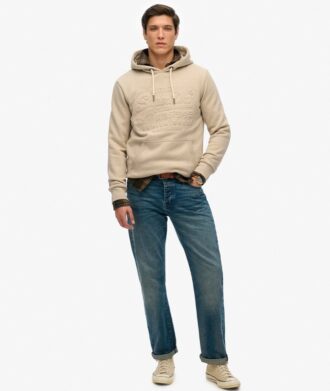 Embossed Graphic Hoodie