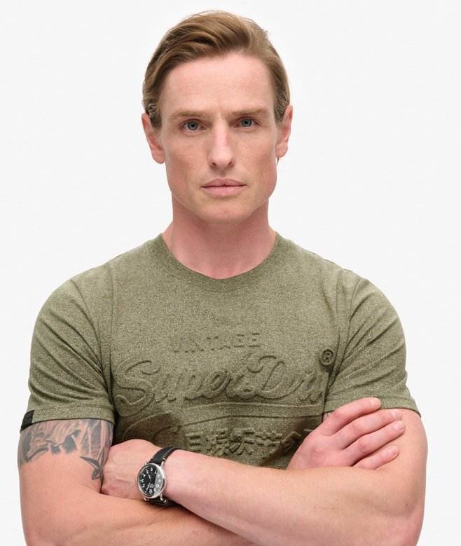 Embossed Graphic T-Shirt Embossed Graphic T-Shirt