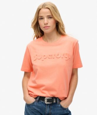 Embossed Logo Relaxed T-Shirt