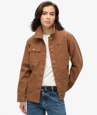 Embroidered Chore Jacket