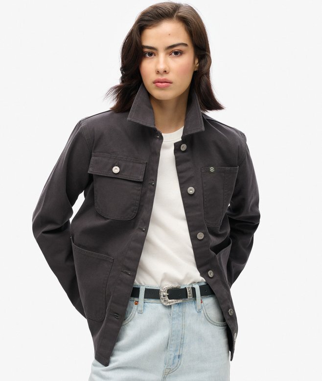 Embroidered Chore Jacket Embroidered Chore Jacket