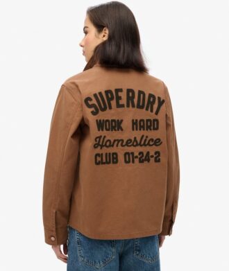 Embroidered Chore Jacket