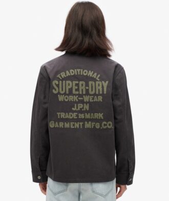 Embroidered Chore Jacket