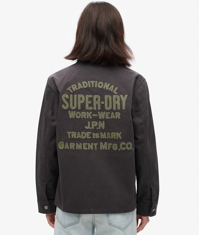 Embroidered Chore Jacket Embroidered Chore Jacket