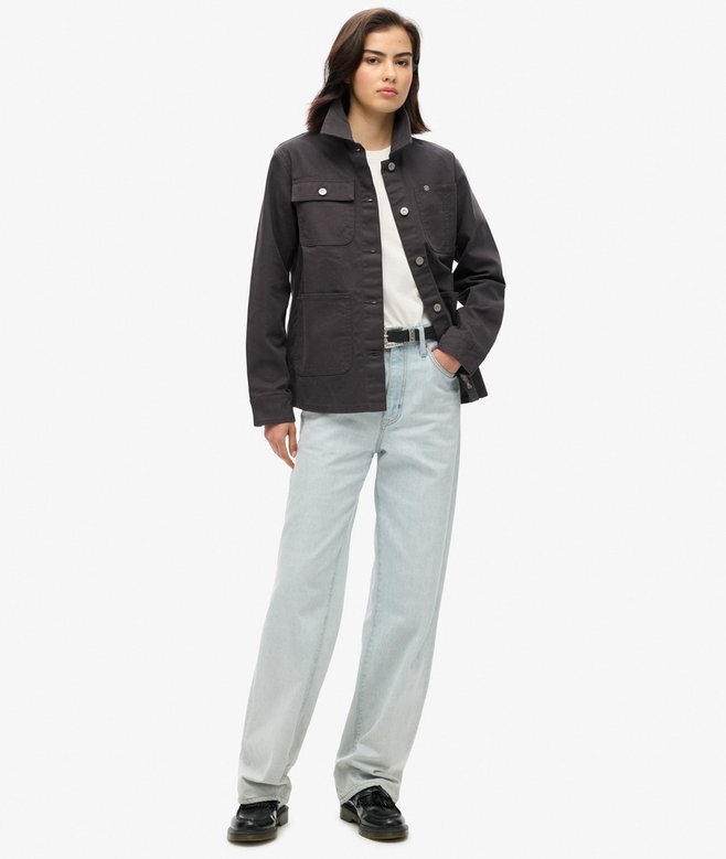 Embroidered Chore Jacket Embroidered Chore Jacket