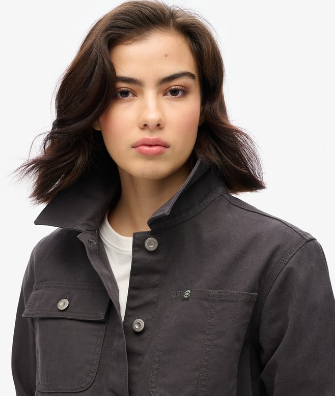 Embroidered Chore Jacket Embroidered Chore Jacket