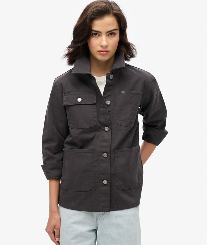 Embroidered Chore Jacket Embroidered Chore Jacket