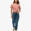 Embroidered Core Logo Boxy Loose T-Shirt