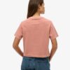 Embroidered Core Logo Boxy Loose T-Shirt