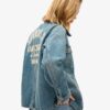 Embroidered Denim Chore Jacket