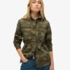 Embroidered Military Field Jacket