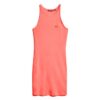 Embroidered Rib Racer Dress
