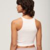 Embroidered Rib Racer Vest