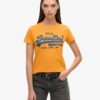 Embroidered Vintage Logo Fitted T-Shirt
