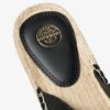 Espadrille Cross Strap Sliders