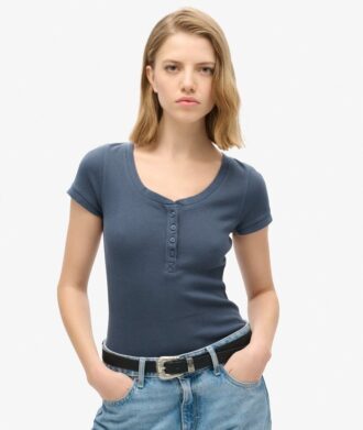 Essential Button Down Short Sleeve Top