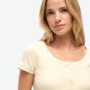Essential Button Down Short Sleeve Top