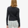Essential Button Through Long Sleeve Top