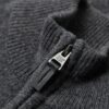 Essential Embroidered Knit Half Zip Jumper