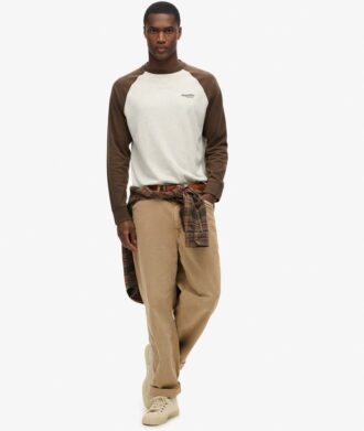 Essential Logo Baseball Long Sleeve Top