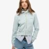 Essential Logo Cropped Zip Hoodie Essential Logo Cropped Zip Hoodie