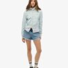 Essential Logo Cropped Zip Hoodie Essential Logo Cropped Zip Hoodie