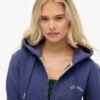 Essential Logo Cropped Zip Hoodie Essential Logo Cropped Zip Hoodie